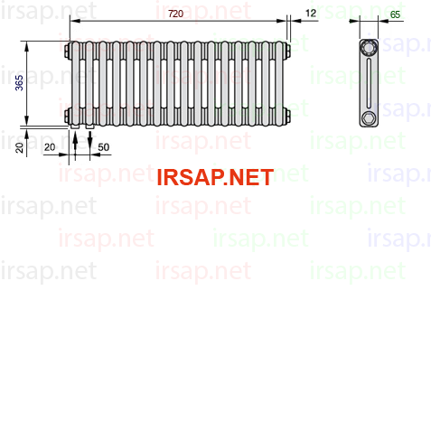 Радиатор IRSAP Tesi 20365/16 T18 CL 01